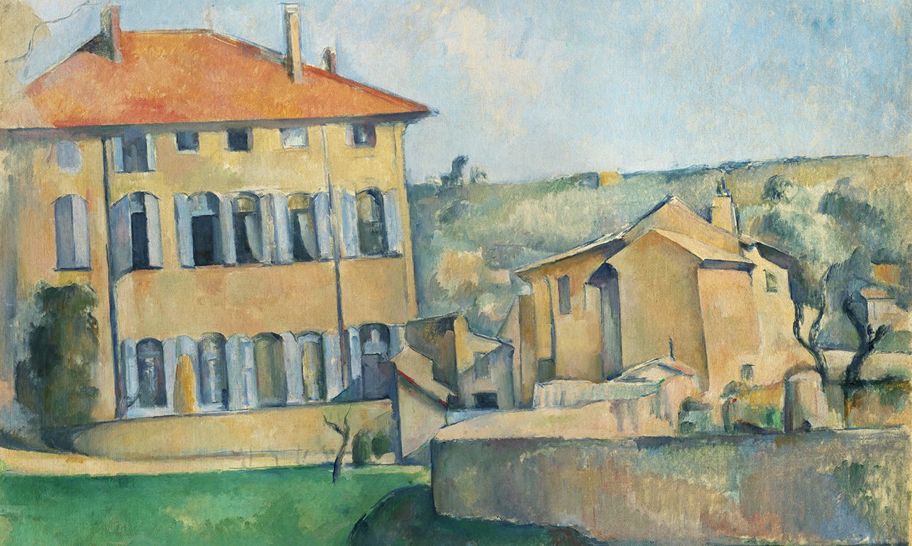 Поль Сезанн. «Дом и ферма в Жа-де-Буффане». 1885-1887.  Фото: National Gallery Prague