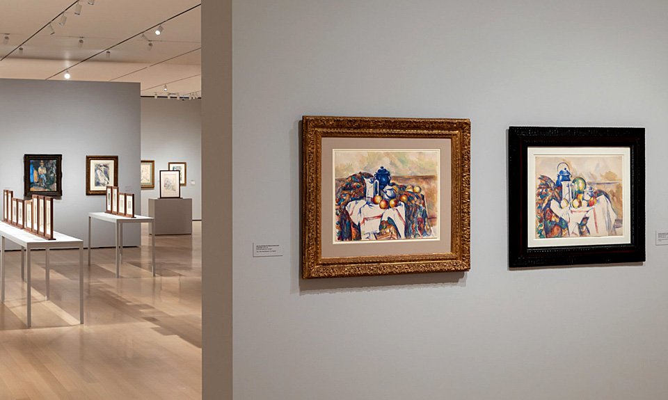 Выставка рисунков Сезанна, прошедшая в MoMA в 2021 году. Фото: Jonathan Muzikard/MoMA
