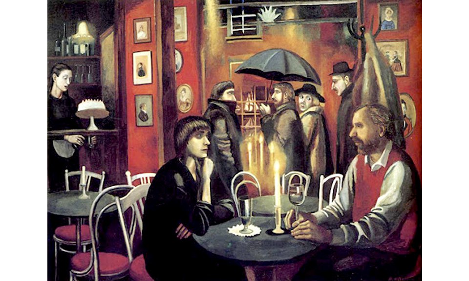 Татьяна Назаренко. «Последняя ночь в Бремене». 1988.  Фото: Sotheby’s