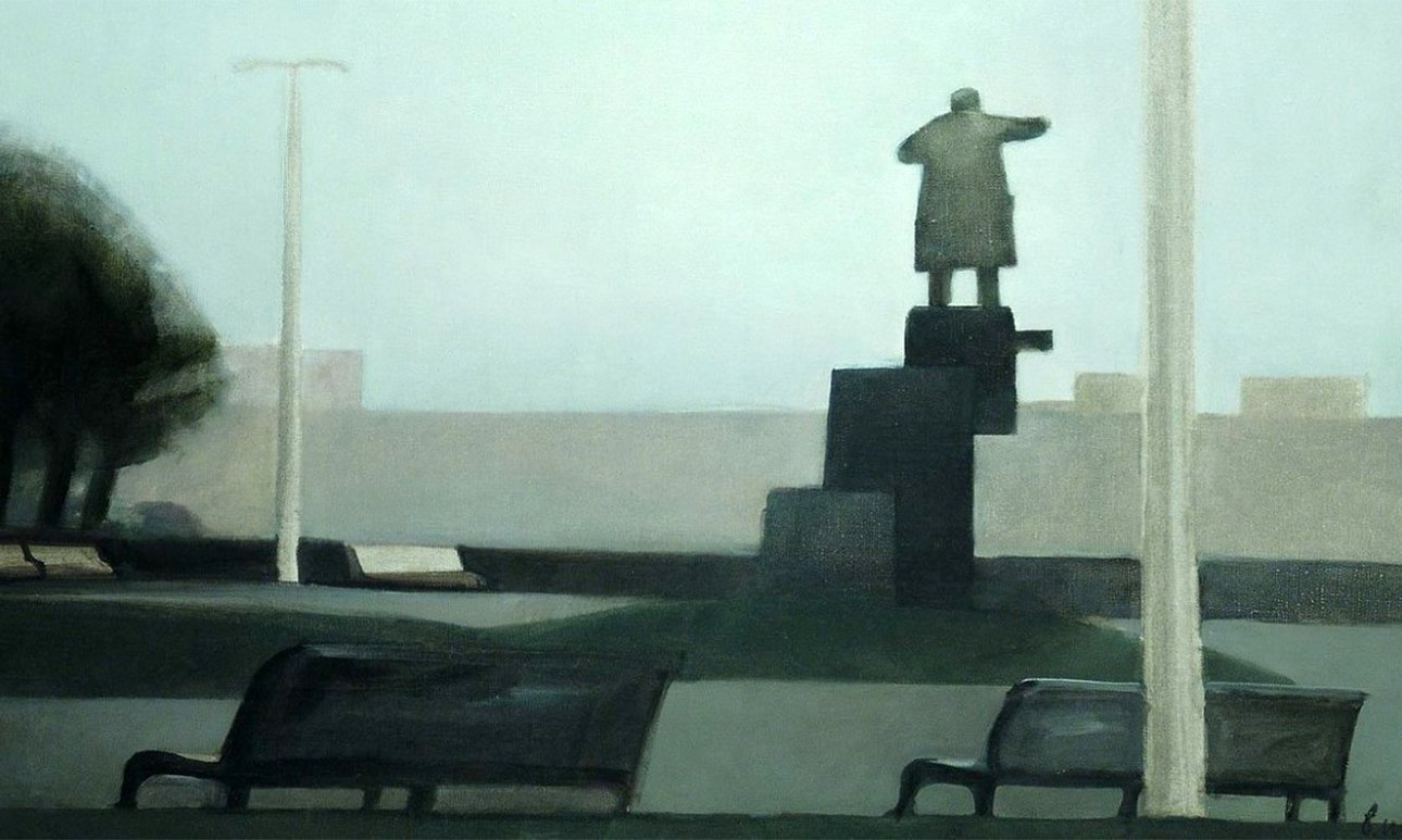 Владимир Шинкарев. «Площадь Ленина I». 1999.  Фото: Phillips