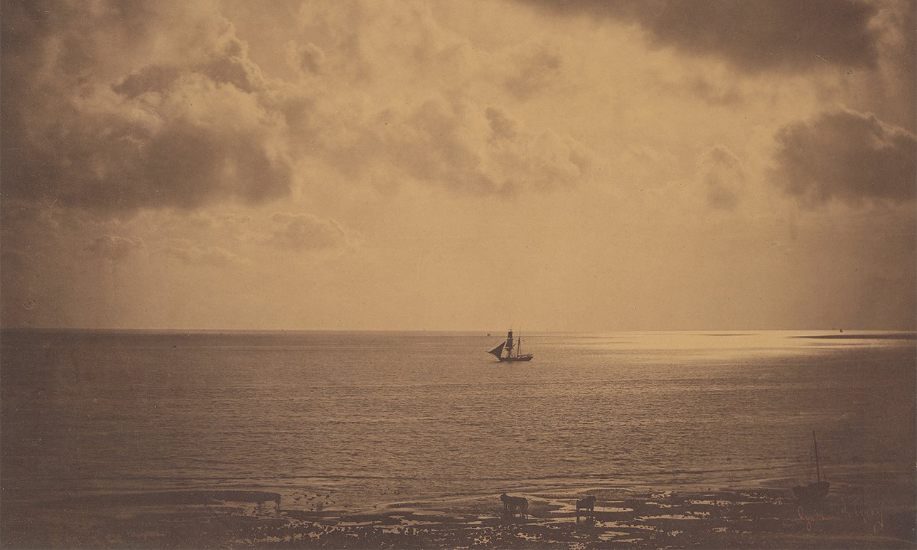 Ле Грей. «Бриг на воде». 1856. Фото: ЦВК Béton