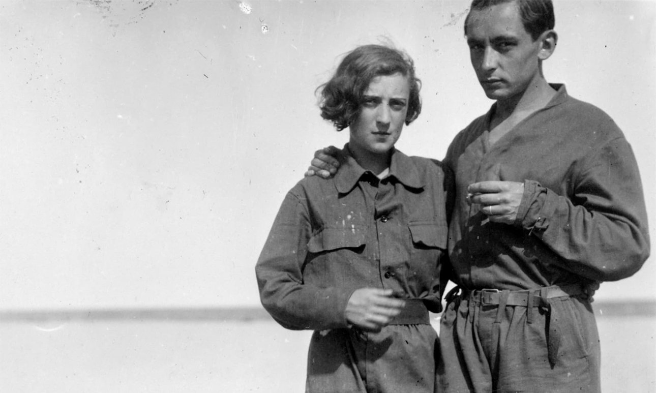 Анна-Ева Бергман и Ганс Хартунг на юге Франции. 1929 Фото: Foundation Hartung Bergman