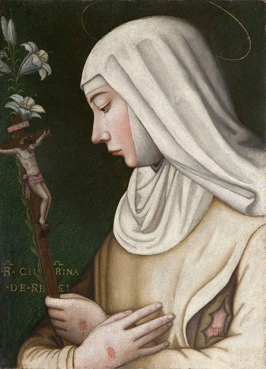 Плаутилла Нелли. «Святая Екатерина с цветком». Courtesy of The Uffizi Gallery