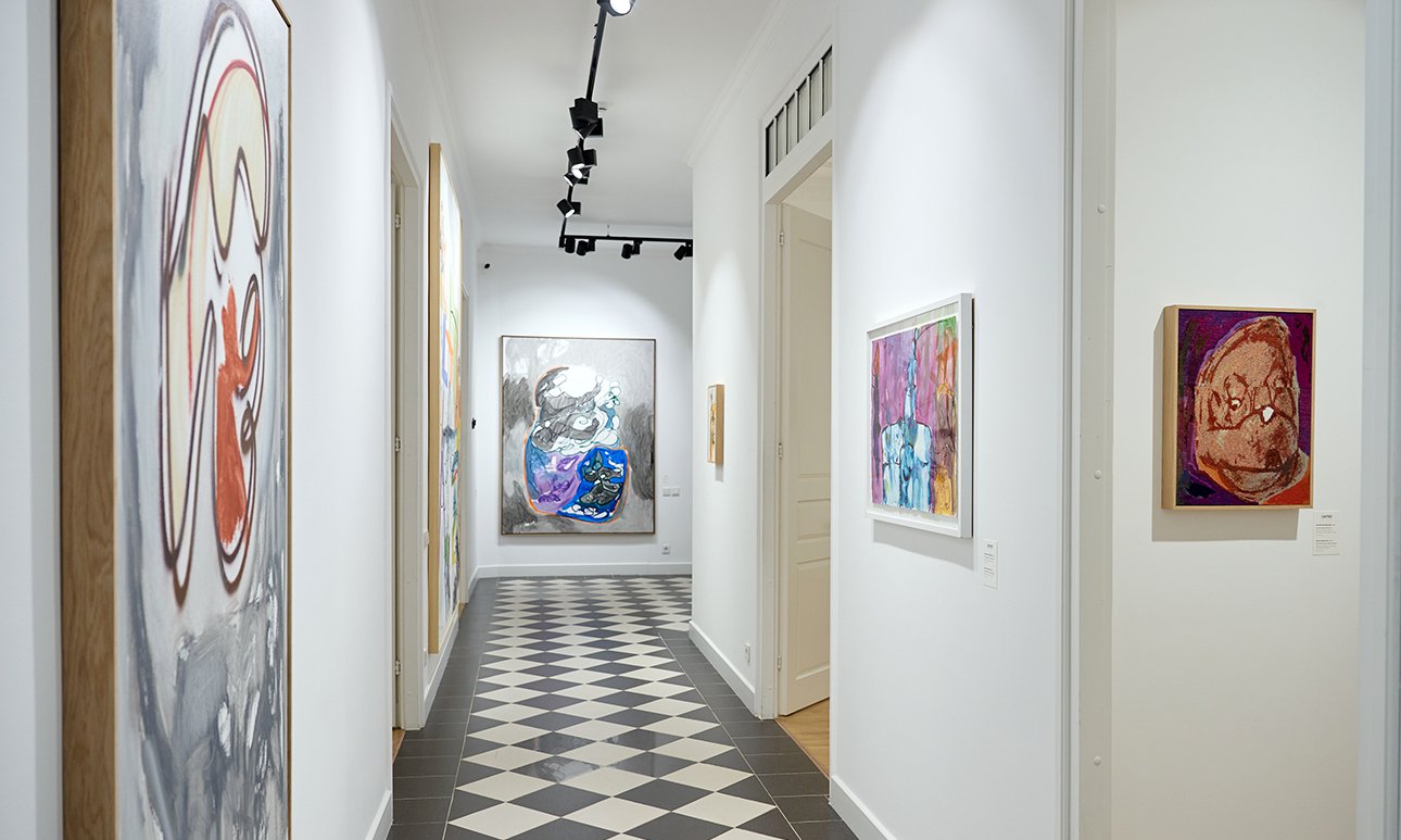Экспозиция персональной выставки работ Евгения Музалевского.  Фото: Alina Pinsky Gallery