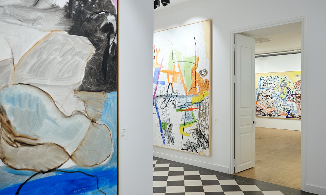 Экспозиция персональной выставки работ Евгения Музалевского.  Фото: Alina Pinsky Gallery