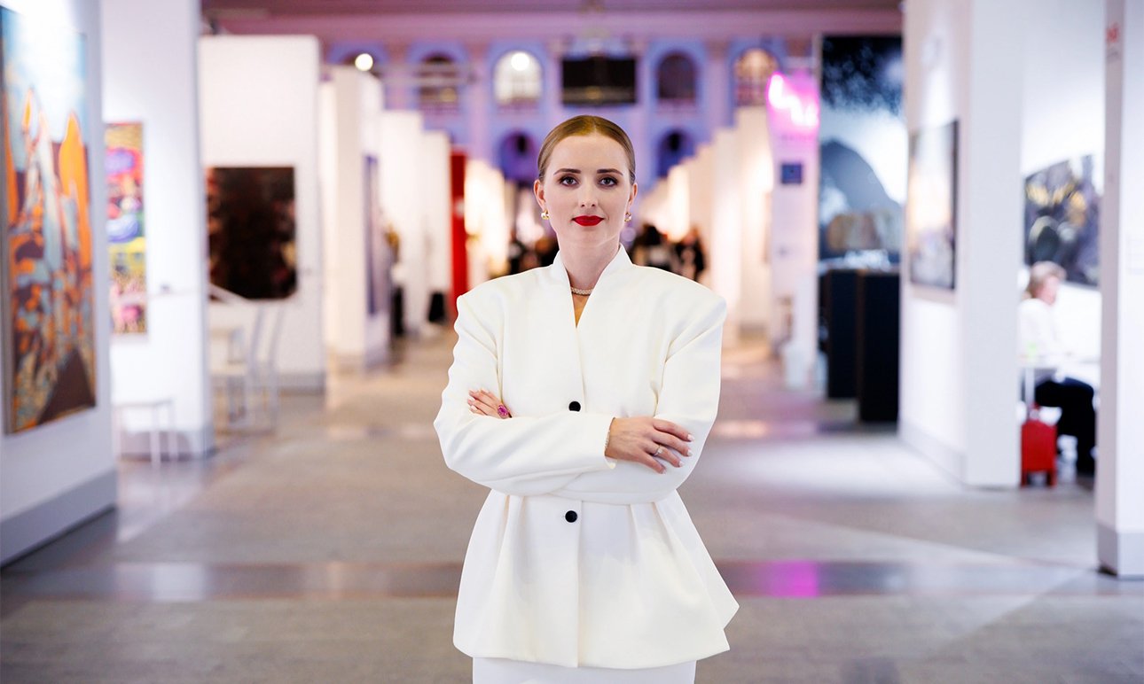 Основатель «Арт России», искусствовед Елизавета Фролова.  Фото: Ярмарка современного академического искусства «Арт Россия»