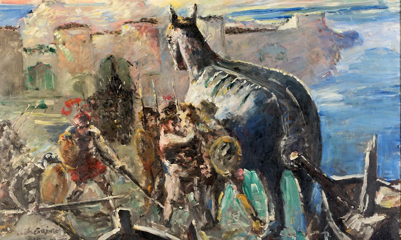 Ловис Коринт. «Троянский конь». 1924. Фото: André van Linn/Nationalgalerie/Staatliche Museen zu Berlin