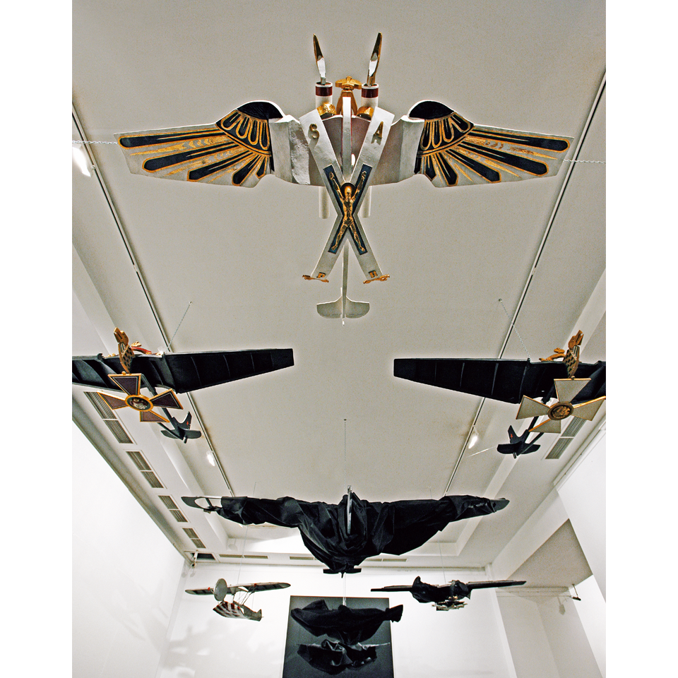 Выставка «Парад астральных тел» в галерее «Риджина» в 1993 г. Фото: Архив Бориса Орлова