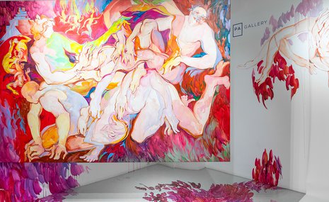 Рисунок, сбежавший с картины
