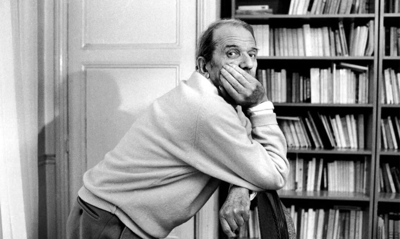 Жерар Юфера. Жиль Делёз в Париже. 1986. Фото: Vive la Culture