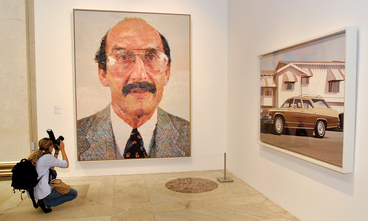 Выставка «Новый Свет. Три столетия американского искусства в ГМИИ им. А.С.Пушкина. 2007.  Фото: архив Art PR