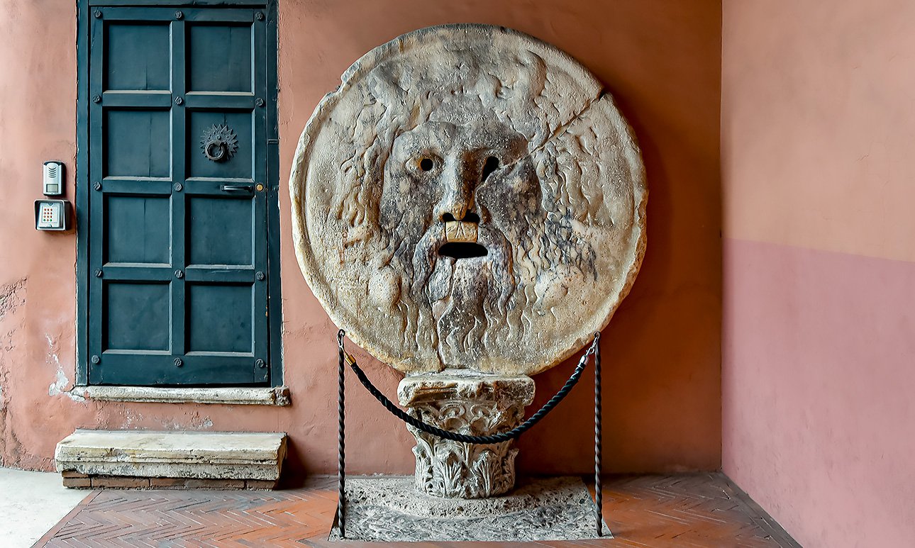 «Уста истины». I век н.э. Рим.  Фото: Wikimedia