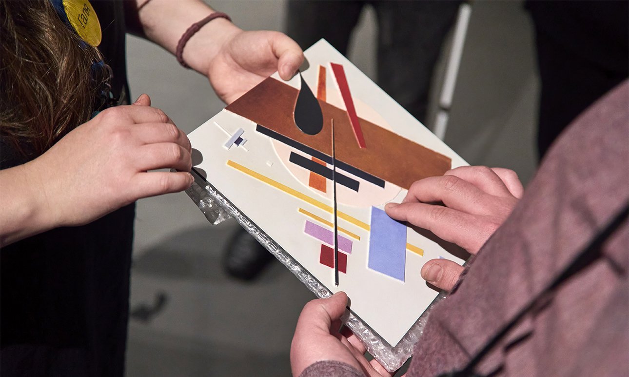 Инклюзивный проект Центра толерантности для слабовидящих.  Фото: Еврейский музей и центр толерантности