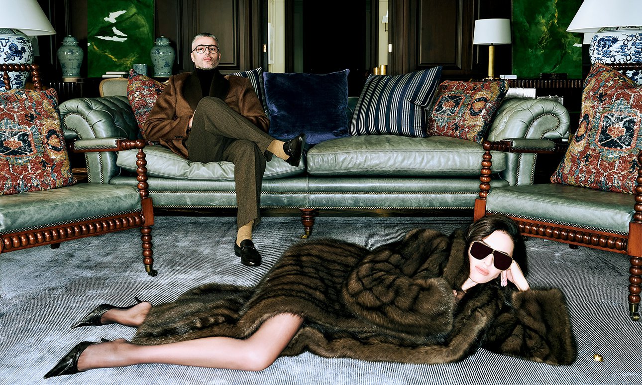 Кадр с семьей Рамазана Заузанова из рекламной кампании Sencellerie. Фото: Sencellerie