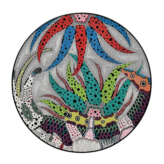 Михаил Молочников. Рыба и цветы #2. Фото: InGallery