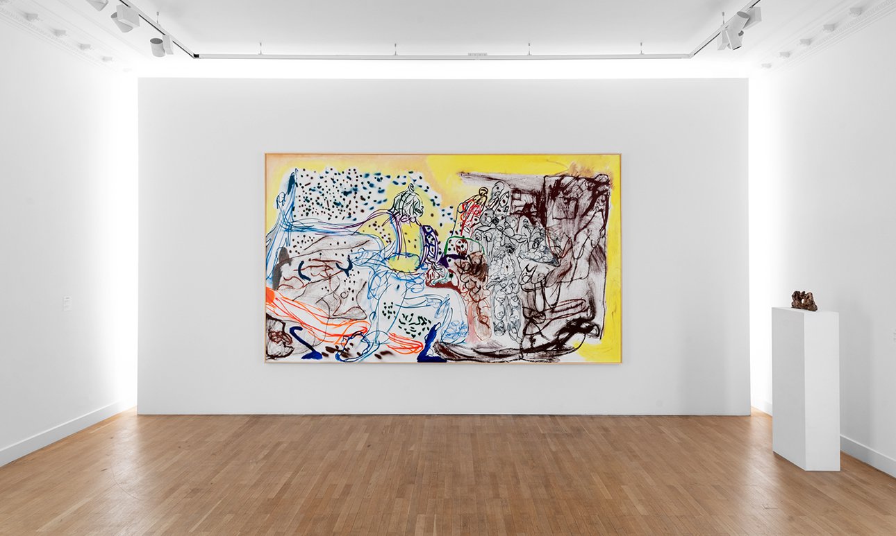 Евгений Музалевский. «Заглавная тема». 2025. Галерея Аlina Pinsky (2025).  Фото: Алексей Народицкий