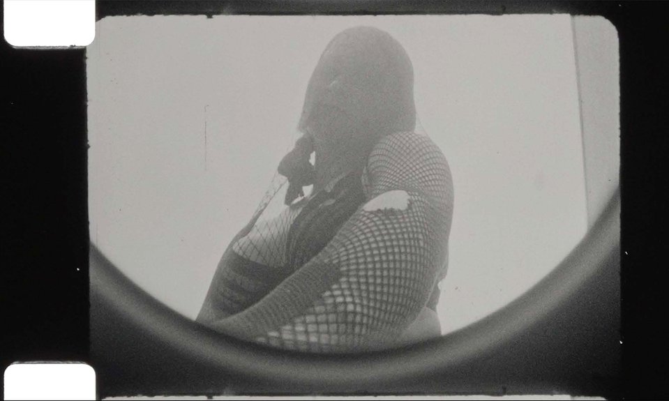 Кадр из фильма Ende der Grillzone. 2025. Bolex 16mm, Kodak film black and white. Фото: Аlina Pinsky Gallery