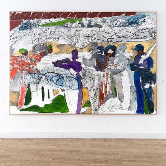 Евгений Музалевский. The Wraiths and Strays of Paris - Coil. 2025. Галерея Alina Pinsky.  Фото: Аlina Pinsky Gallery