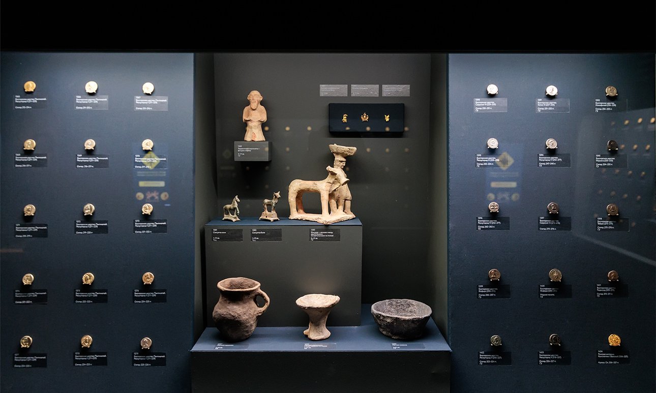 Выставка «Боги, цари и варвары. Монеты Боспорского царства».  Фото: Музей Международного нумизматического клуба