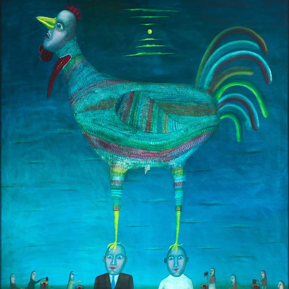 Леонид Пурыгин. «Петух». Начало 1990-х годов. Фото: VLADEY