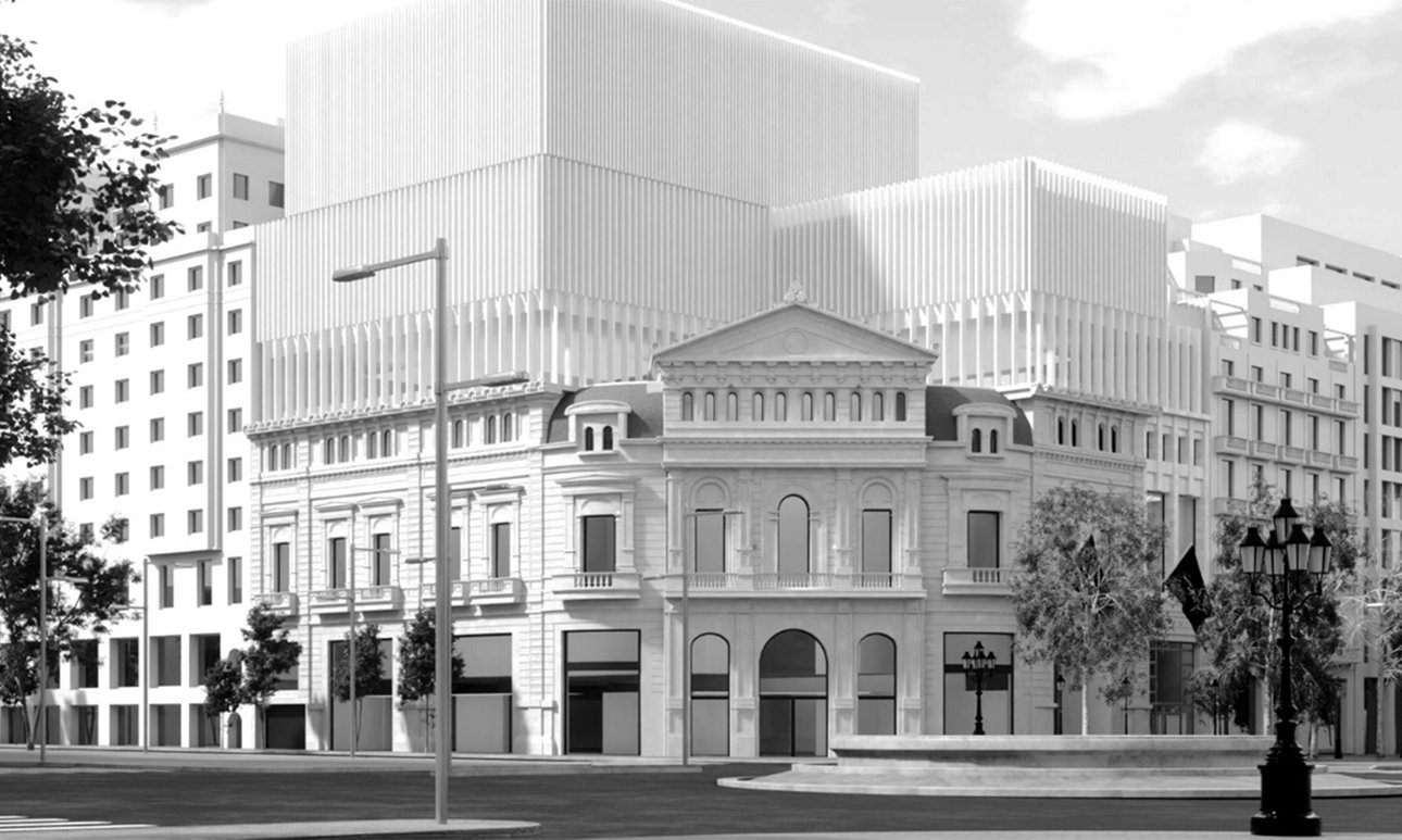 Бывший кинотеатр «Комедия» в барселонском районе Эшампле станет основой нового музейного комплекса. Фото: Museo Carmen Thyssen