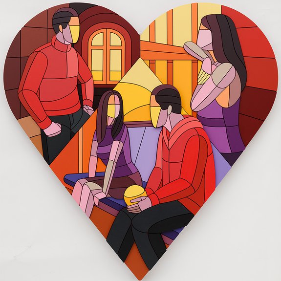 Дмитрий Аске. «Океан грез». 2025.  Фото: Ruarts Gallery