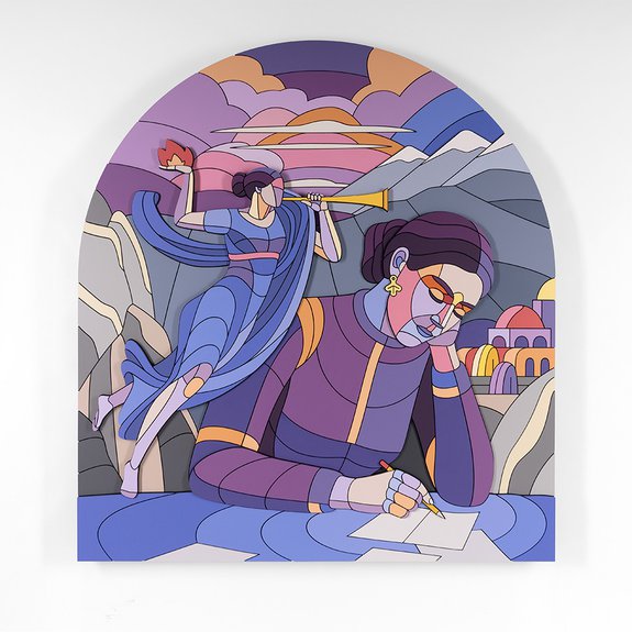 Дмитрий Аске. «Игра многомерности». 2025. Фото: Ruarts Gallery