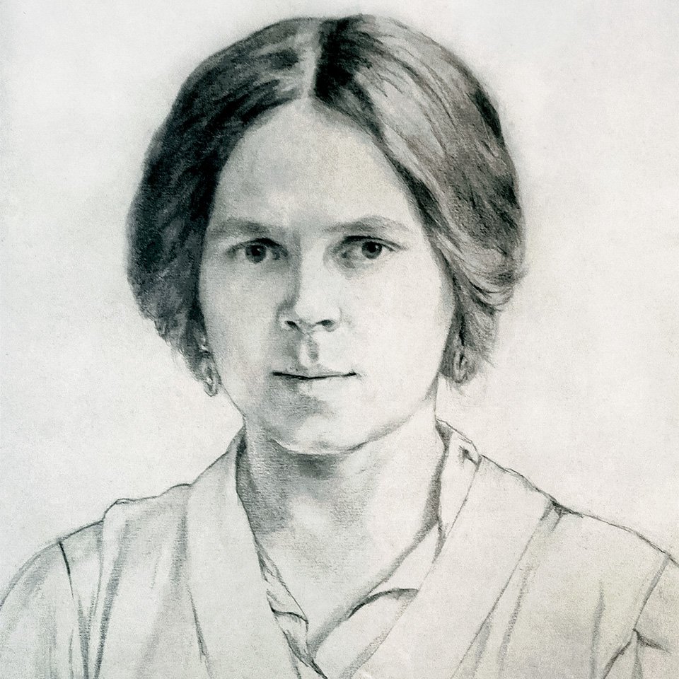 Георгий Верейский. «Портрет Александры Ивановны Куниной».1920. Фото: KGallery