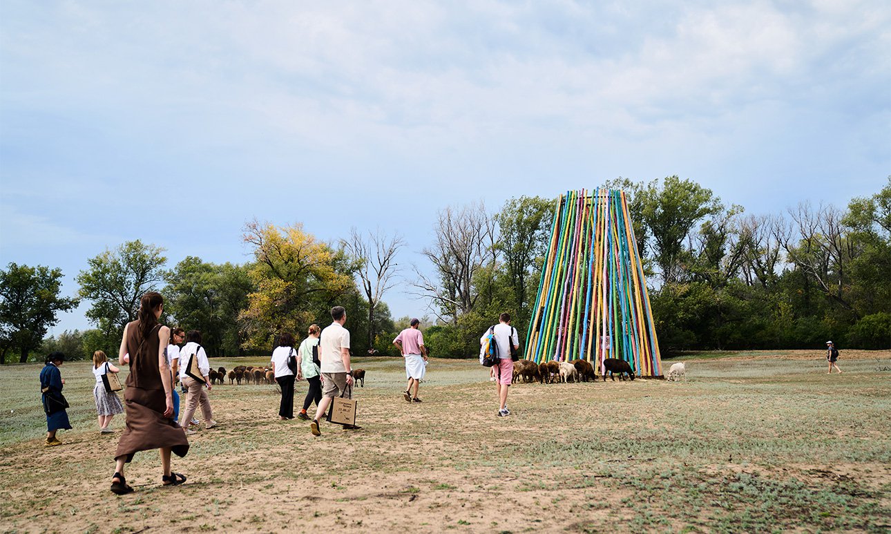 «Супрематический куб» Николая Полисского.  Фото: Евгений Шаров