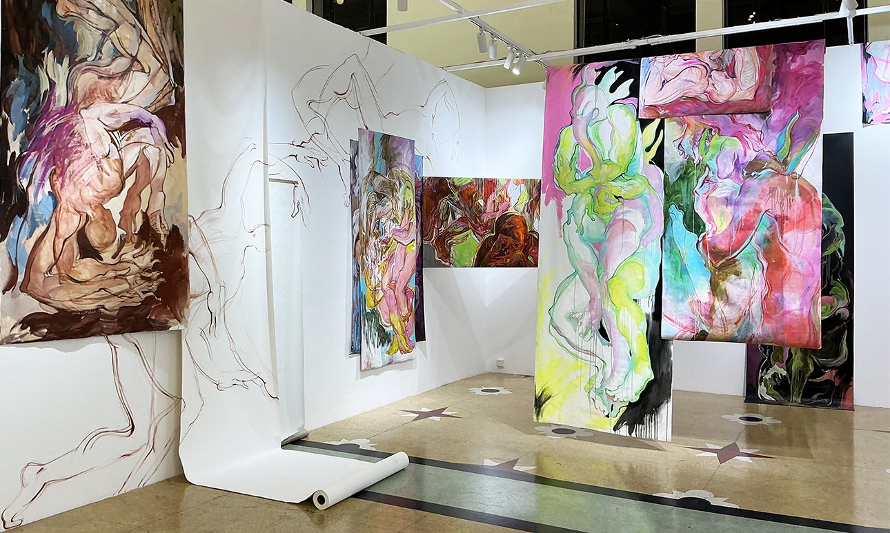 Стенд PA Gallery на ярмарке ART021 в Шанхае.  Фото: PA Gallery