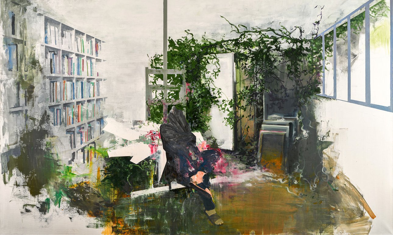 Виталий Пушницкий. «Студия. Ожидание №15». 2018.  Фото: Коллекция Дениса Химиляйне