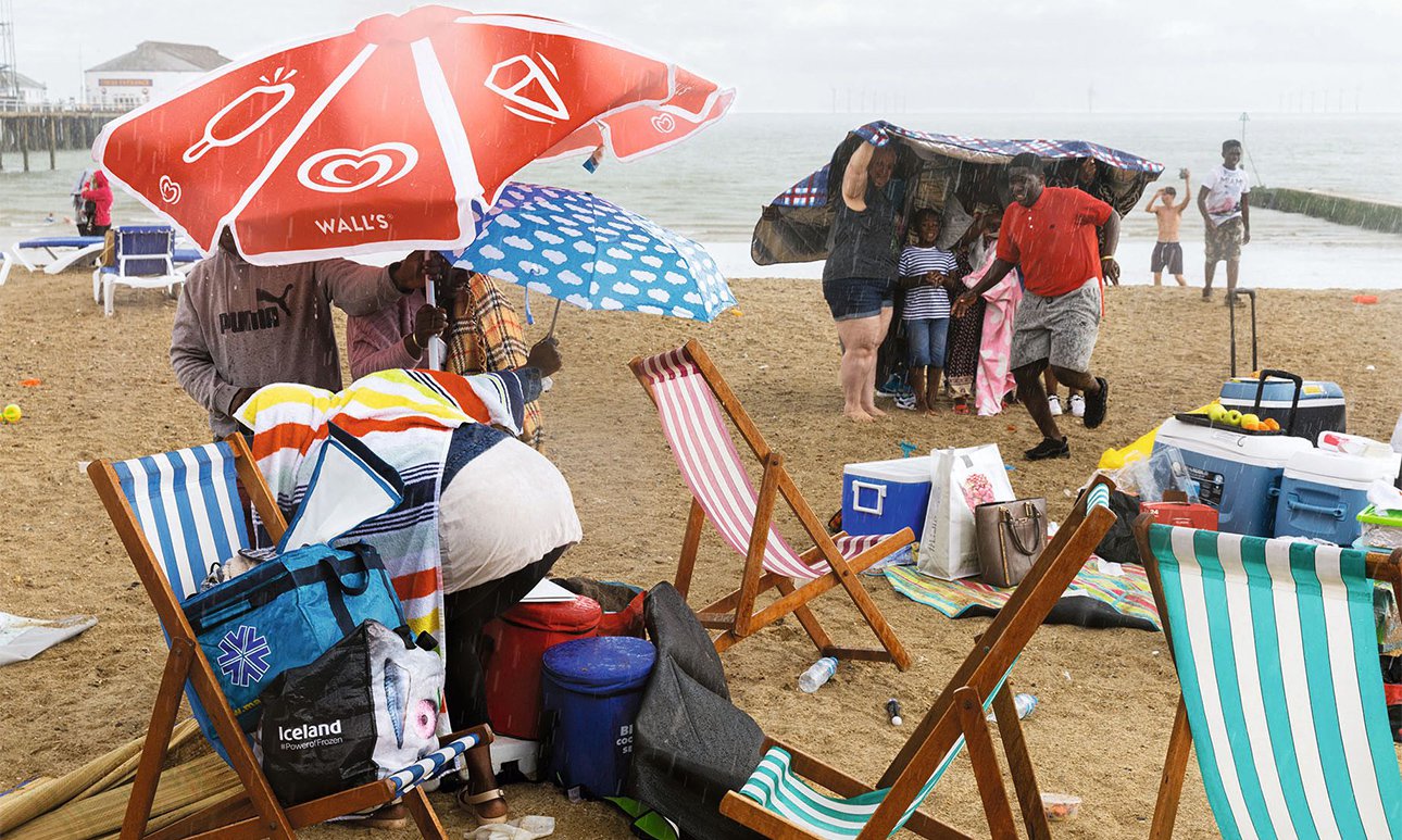 Мартин Парр. «Клактон-он-Си, графство Эссекс, Великобритания». 2017.  Фото: Martin Parr/Magnum Photos