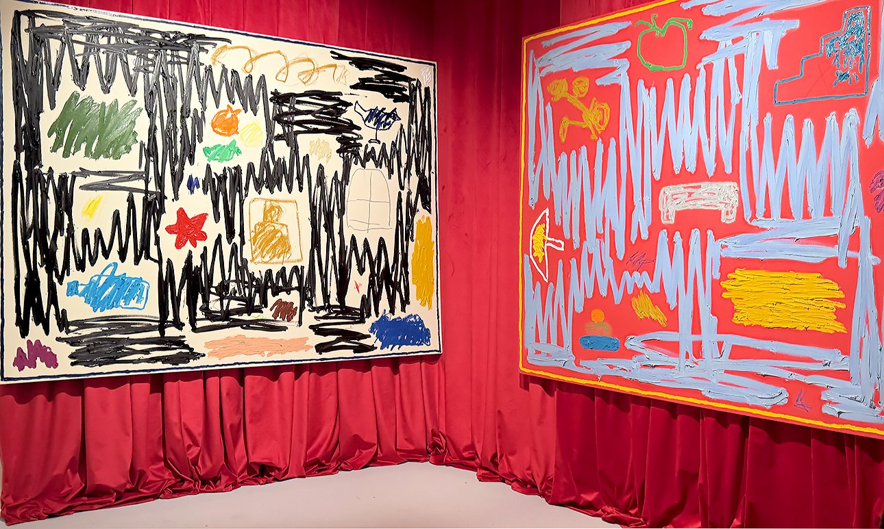 Работы Артемия Потемкина на стенде Art Object Gallery из Владивостока.  Фото: Мария Москвичева