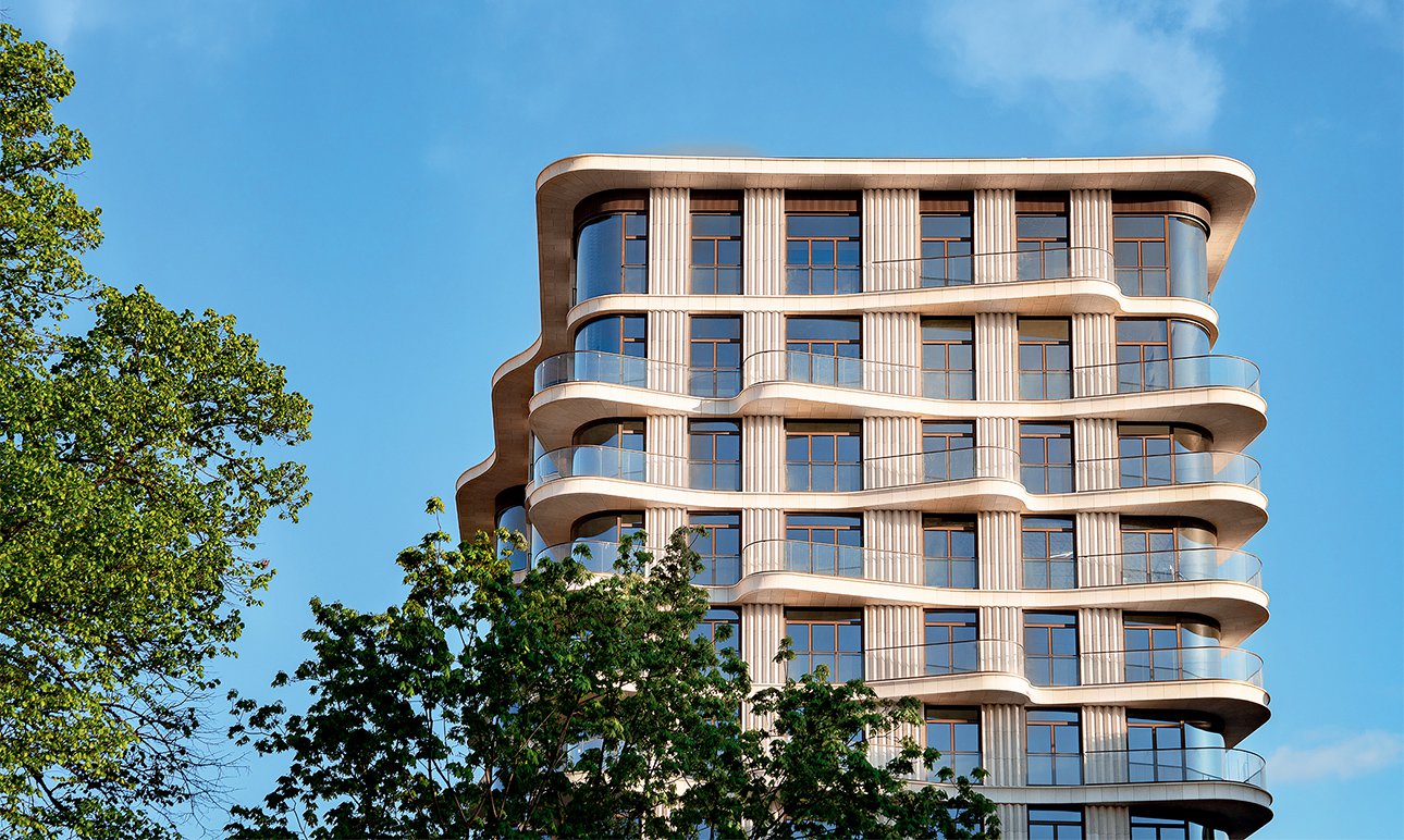 Фасад дома «Лаврушинский». Фото: Sminex