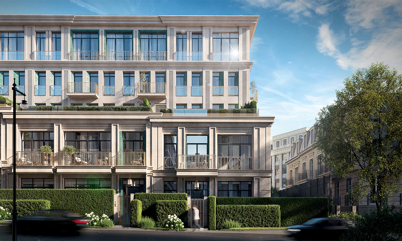 Фасад клубного дома «Обыденский № 1».  Фото: Sminex