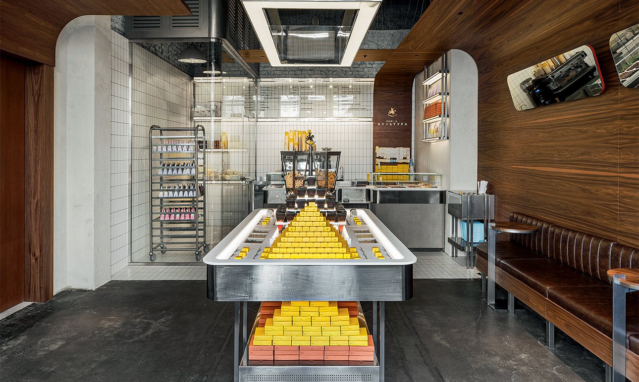 Интерьер фабрики «Культура». Фото: конфетная фабрика «Культура»