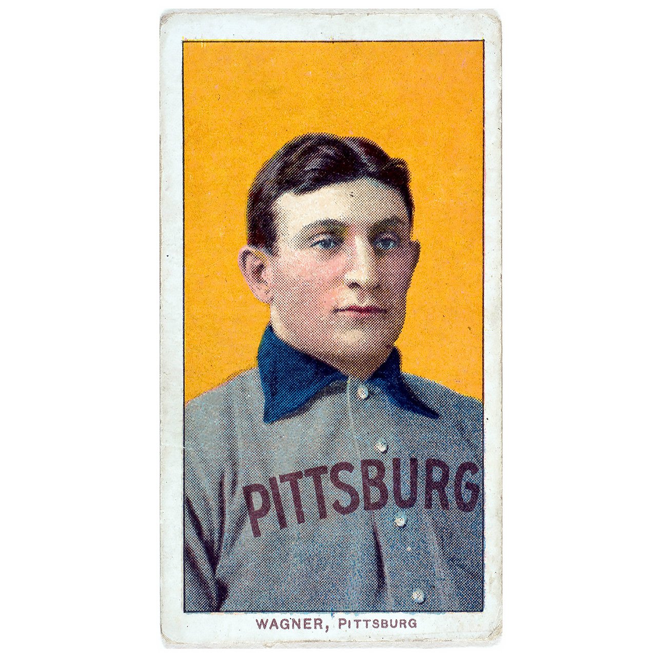 Карточка с изображением американского бейсболиста Хонуса Вагнера 1909–1911 годов. Фото: The Trustees of the British