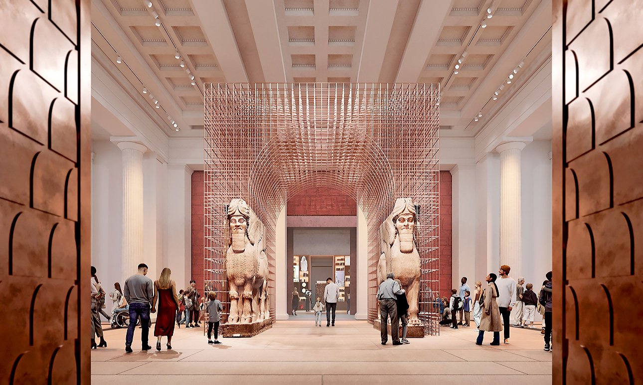 Проект новой экспозиции в Западном крыле.  Фото: The Trustees of the British