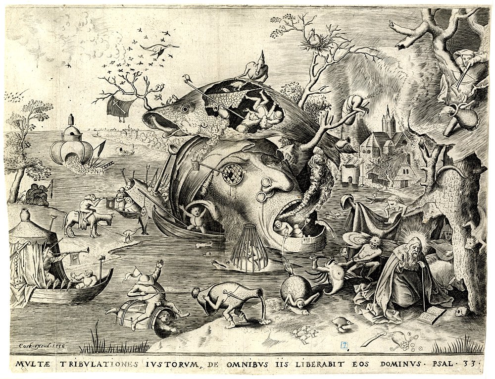 Питер Брейгель Старший. «Искушение святого Антония». Фото: Royal Library of Belgium, Print Room