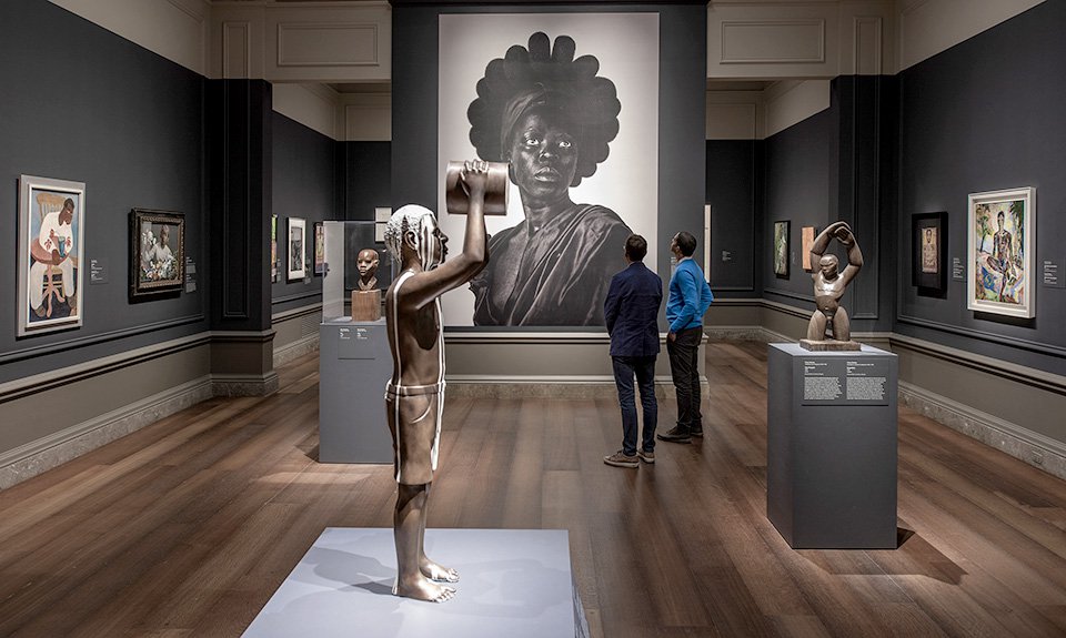Вид экспозиции «Афро-атлантические истории». Фото: National Gallery of Art