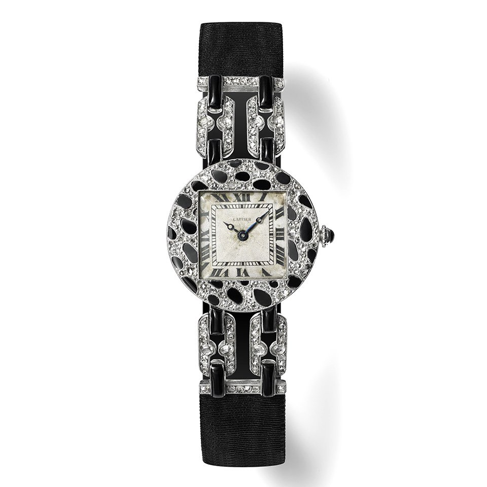Первые часы с мотивом Panthère de Cartier. Фото: Cartier
