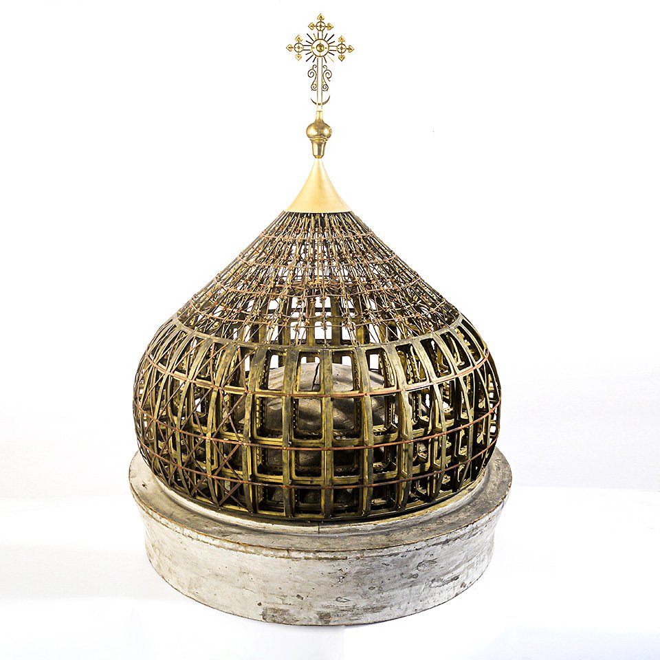 Константин Тон (мастерская). Конструкция купола храма Христа Спасителя. Модель. 1847-1850 гг. Реставрация 2011 г. Фото: Мастерские Музея архитектуры им. А.В. Щусева