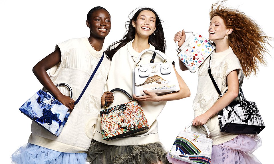 Сумки из третьего выпуска коллекции ArtyCapucines. Фото: Louis Vuitton