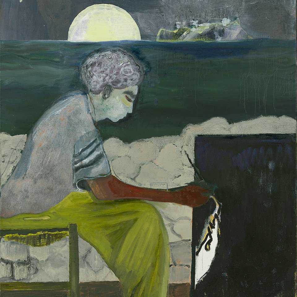 Питер Дойг. «Painting on an Island Carrera». 2019–2022. Фото: Peter Doig/DACS 2023