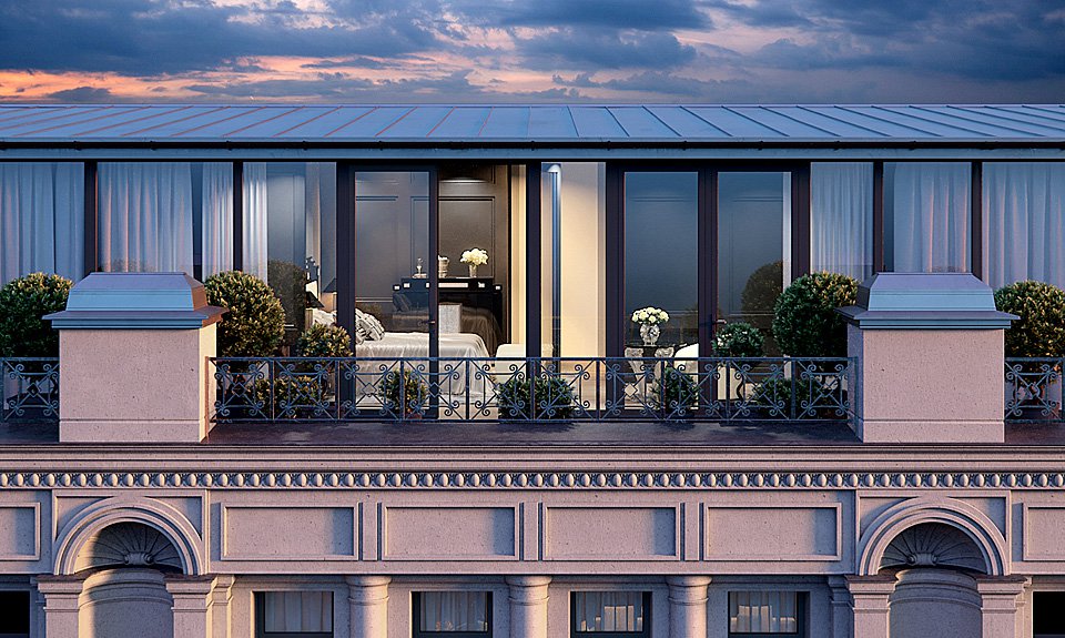 Пентхаус в секции Heritage. Фото: KR Properties