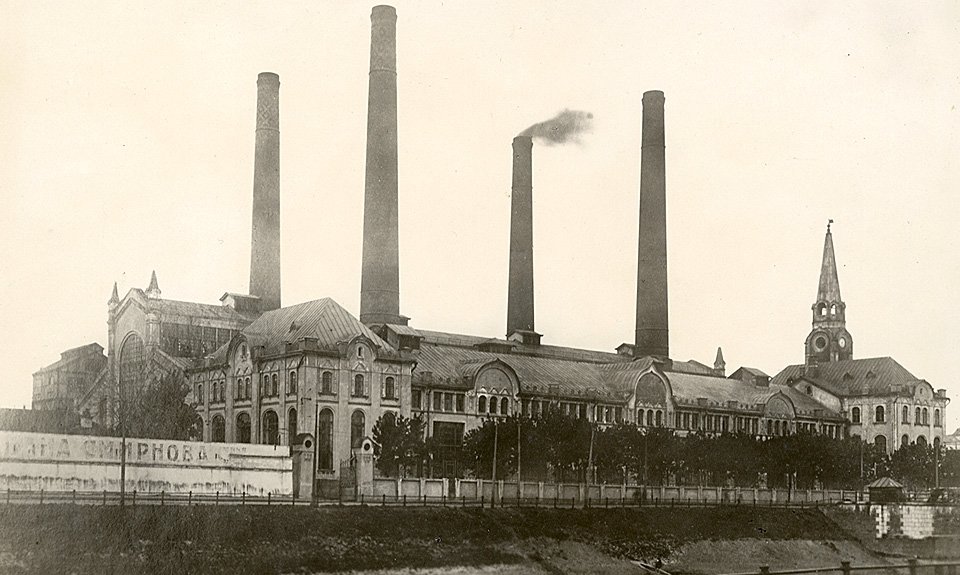 Вид электростанции «Трамвайная», начало ХХ. Фото: Архив «Мосэнерго»