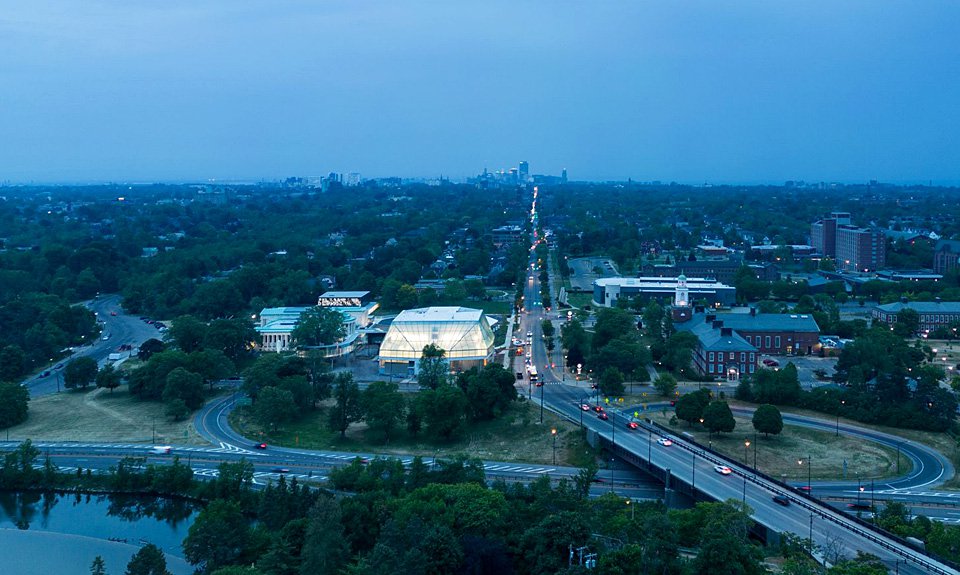 Художественный музей AKG в Буффало после реконструкции. Фото: Buffalo AKG Art Museum