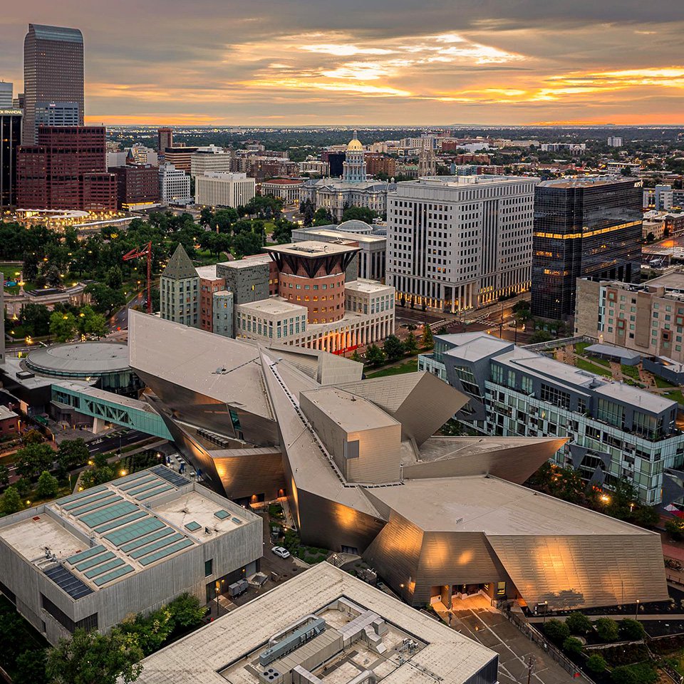 Здание Денверского художественного музея. Фото: The Denver Art Museum