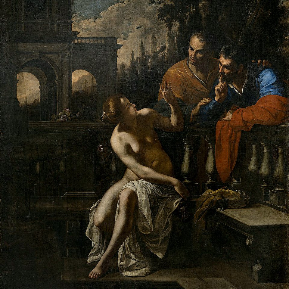Артемизия Джентилески.  «Сусанна и старцы». 1652. Фото: Sotheby's
