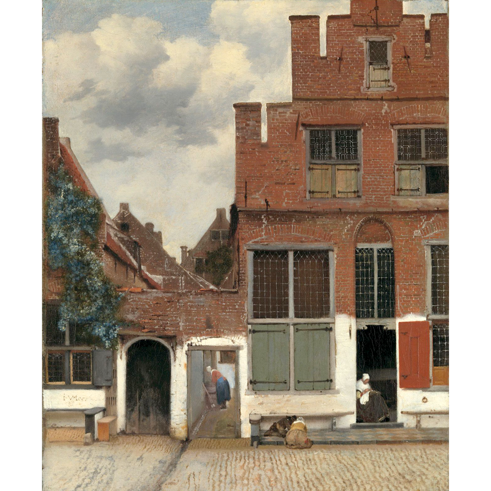 Ян Вермеер. «Вид дома в Делфте» («Маленькая улица»). Около 1658. Фото: Rijksmuseum/Carola van Wijk